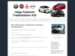 Fiat, Alfa Romeo, Mitsubishi og Nissan Frederikshavn - Helge Andersen Frederikshavn AS