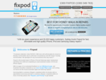 Fixpod - Trusted iPhone, iPad iPod Repair | Official iPhone Unlock | Samsung Galaxy Repairs