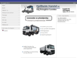 Fjellheim handel AS. Salg av betongbiler og lastebiler.