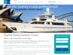 Sydney Harbour Cruises with Flagship luxury boat charters and cruises