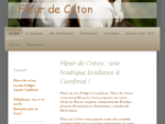 Bienvenue sur le site DE FLEUR DE COTON Fleuriste à CAMBRAI