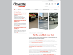 Epoxy Floor Coatings, Polyurethane Resins Specialist Flooring Systems | Home | Flowcrete Austral