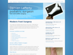 Damien Lafferty - Foot Surgeon - Neurectomy, Bunions, Hammertoes, Warts, Foot Pain and Injury Tr
