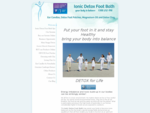 Ionic Detox Foot Bath your Body in Balance - Welcome