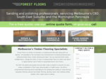Forest Floors - Melbourne Timber Floor Sanding, Polishing, Staining, and Coating Professionals -