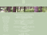 Forestry Investments New Zealand Forestlands New Zealand Ltd