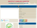 àtablissement privé d039;enseignement général et agricole - Institut Charles Quentin | ...