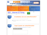 Formwidget gratis contactformulier - HTML genereren