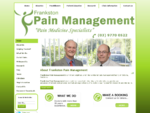 Frankston Pain Management - Specialists in Pain Medicine