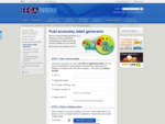 Fuel economy label generator | EECA Energy Efficiency and Conservation Authority