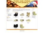 Pantofle, bambosze, kapcie, laczki - www. Futrzaki. pl sklep online - produkty na bazie skór owcz