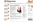 FYSerhverv | APV | arbejdspladsvurdering | ergonomi | fysioterapi