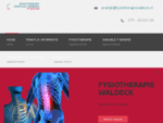 Waldeck fysiotherapie en manueletherapie