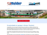De website van Garage Mulder in Almere
