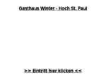 --> Willkommen im Gasthaus Winter <--