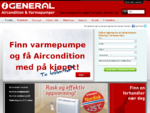 Varmepumpe for norske hjem | General Varmepumpe og Aircondition