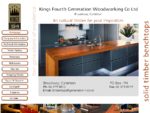 Timber Bench Tops by Kings Fourth Generation Woodworking Company
