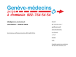 geneve-medecin. ch - Médecins à domiciles 24h24, Genève