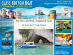 Visit Cathedral Cove On The Glass Bottom Boat. Snorkel the Marine reserve or sit back and watch the