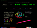 glow sticks, light sticks, glow in the dark products and glow stick jewellery, glow products, co