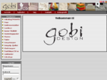 Gobi Design ApS - Engrossalg af boligtextiler