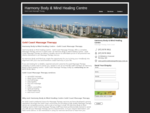 Gold Coast Massage Therapy - Professional Massage Therapy - Massage Therapy Gold Coast