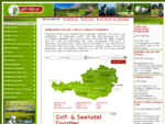Golfclubs - Österreich - Golfplätze - Golfplatz - Golfclub
