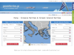 Greek Ferries to Greece - Italy Greece, Greek Ferry Tickets, Ferries Greece - Greek Islands Ferrie
