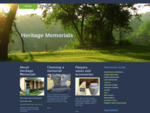Heritage Memorials - Monumental Masons for Memorials - New, Traditional and Restoration located in