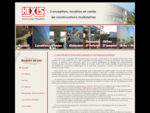 Constructions modulaires Hexis. Conception de modules, location et ventes de constructions ...
