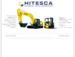 HITESCA s. r. l. Hyundai Italia Escavatori Macchine Movimento Terra, Carrelli Elevatori - Homepage