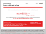 hocesdelcabriel. es | Registro de dominios hecho en Domiteca. com