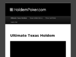 Texas Holdem Poker gratuito su HoldemPoker. com