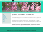 Brisbane Homeopath - Glenda Wilks Homeopathy homeopathic remedies - PH 07 3289 0069