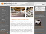 Hospitality Textiles - Towel and linen textile supplier