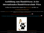 Ausbildung zum Hundefrisör, in der professionellen Hundefriseurschule in Wien