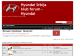 Hyundai Srbija klub forum - Hyundai bull; Index stranica