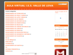 AULA VIRTUAL I. E. S. VALLE DE LEIVA