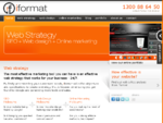 Web strategy and website design Melbourne - iformat web strategist and web design specialists