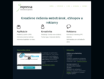 Webdesign, tvorba webstránok, eShopov a reklamy | Impressa - internetová agentúra | Košice