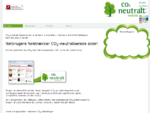 CO2 neutralt website - Forside
