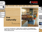 Solid Wood Homes Intalok - live naturally