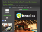 itradies 0430337660 | itradies- decks, pergolas, feature fences, indooroutdoor timber solutions