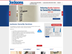 Locksmiths, Alarms, Safes, CCTV, Security Solutions - Jacksons Security