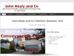 John Healy and Co - 07 3354 1122