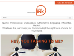 Clear Ink Global Brand Tone of Voice Consultancy Dublin, Ireland