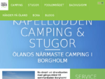 Ölands närmaste camping - Kapelludden Camping och Stugor, mitt i Borgholm på Öland