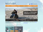 6x6 Explorer 6 Wheel-Drive Electric Wheelchair | Take yourself places other wheelchairs cannot go