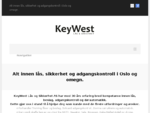 KeyWest – alt innen lås, sikkerhet og adgangskontroll i Oslo og omegn