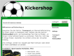 Kickershop.at - Teambekleidung, Sportdressen bzw. Trikots sowie Fussballzubehör und Werbeartikel